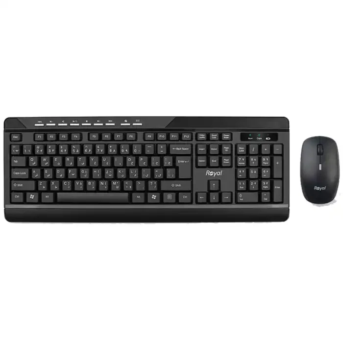 کیبورد و ماوس بی سیم رویال مدل R-KM830