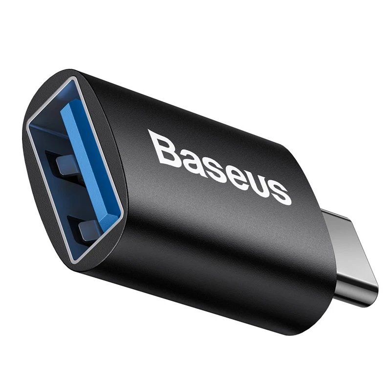 مبدل USB-C به USB-A باسئوس مدل Mini OTG Adaptor
