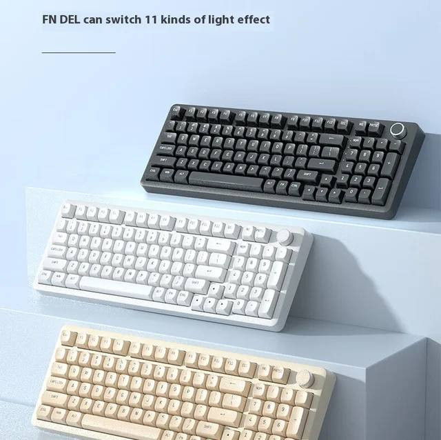 کیبورد سیم دار گیمینگ مدل K10G-98L برند HP مکانیکال