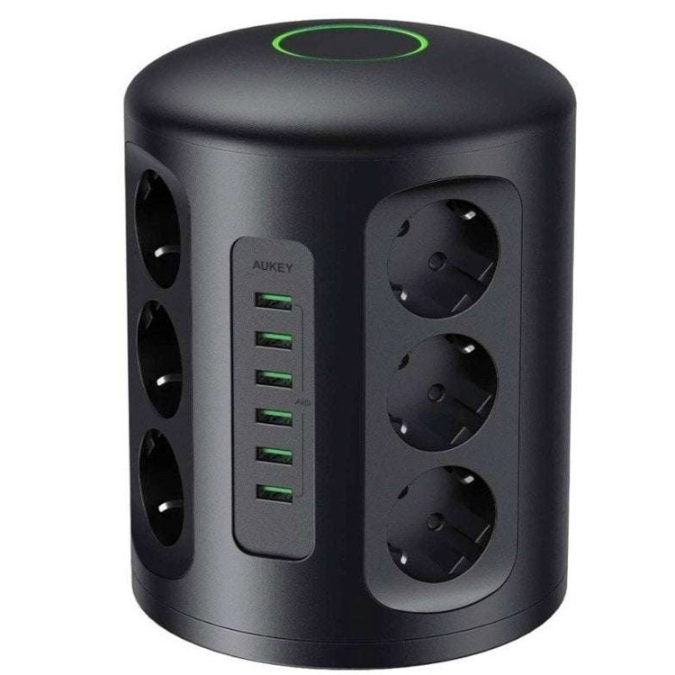 چند راهی و محافظ برق Aukey PA-S14 Power Hub XL